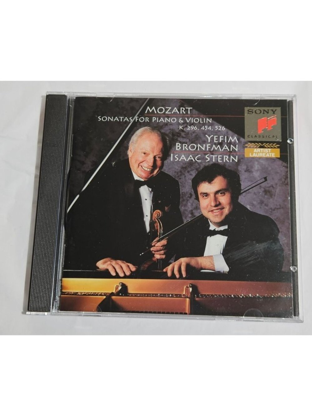 Yefim Bronfman Isaac Stern Mozart Sonatas For Piano And Violin CD